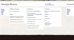 Desktop Screenshot of giuseppemarasco.com